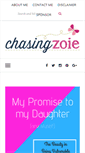 Mobile Screenshot of chasingzoie.com